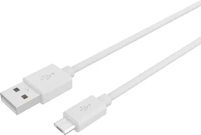 Image de Câble micro-USB, 1 mètre, blanc - Celly | Procompact