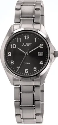 Produktbild von JUST "Kaius" Herren Titanuhr mit Titanband,10 ATM