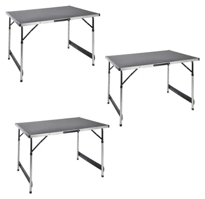 Produktbild von 2.06 Universaltisch höhenverstellbar im 3er Set - 100 cm x 60 cm - Tapeziertisch (3 Stück)