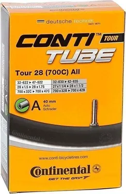 Obrázok produktu pre Vnútorná duša Continental Tour 28 – ventil typu „car“