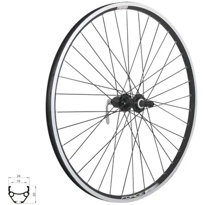 Obrázok produktu pre Hinterrad 26" FORCE CLASSIC 559x19 "V" FHTX500 36sh