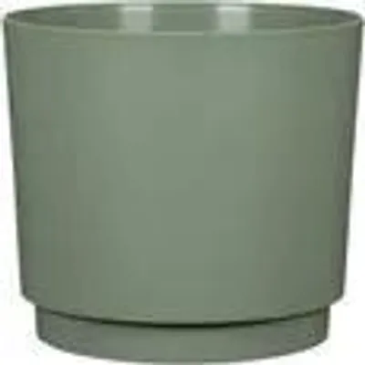 Image de Pot rond – GARDEN ID – Plano – Ø 25 – 7 L – H 22 cm – Vert clair