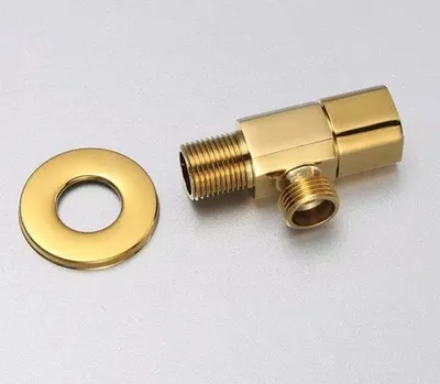Immagine prodotto di Set rubinetto per bidet con doccetta - finitura dorata - Set rubinetto con doccetta - bidet - doccetta - doccetta per bidet - Shattaf - WC con bidet - Set doccetta - Set di montaggio completo - Rubinetto con doccetta per WC - Shataaf - Rubinetto per bidet per WC e bagno