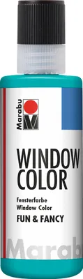 Produktbild von Marabu Window Color "fun & fancy" 80 ml türkisblau