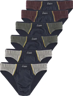 Produktbild von LE JOGGER Slip 6 -teilig marine, grau Größe 9