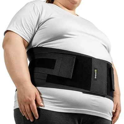 Zdjęcie produktu dla Bandaż na plecy dla kobiet mężczyzn duże rozmiary 3XL 5XL wysoki