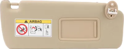 Immagine prodotto di Parasole anteriore, beige, ricambio per Land Cruiser Prado 2010-2023, guida a sinistra, destra