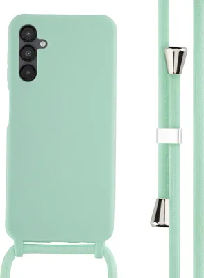 Immagine prodotto di Custodia in silicone imoshion con cinturino Samsung Galaxy A14 (5G) - Verde menta