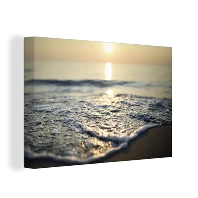 Obrázek produktu pro OneMillionCanvasses® Malba na plátně Nástěnná malba na plátně - Moře - slunce - pláž - 150x100cm