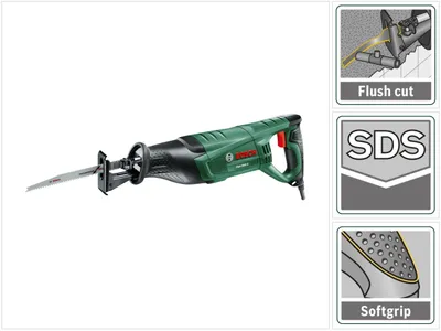 Zdjęcie produktu dla Bosch PSA 900 E, Czarny, Zielony, 2,8 cm, 20 cm, 2 cm, Prąd przemienny, 900 W