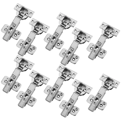 Produktbild von Blum Topfband CLIP top 71B3550 Eckanschlag – inkl. Montageplatte 173H7100 und Schrauben (10 Stück)