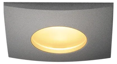 Produktbild von SLV OUT 65 LED DL Square Set Downlight Silbergrau 9W 38° 3000K inkl. Treiber 114474