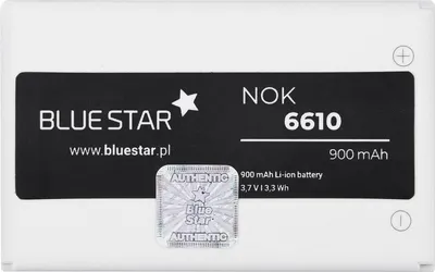 Obrázek produktu pro Bluestar náhradní baterie kompatibilní s Nokia 6610 / 7210 / 7250 900 mAh výměnná baterie Accu Nokia BLD-3