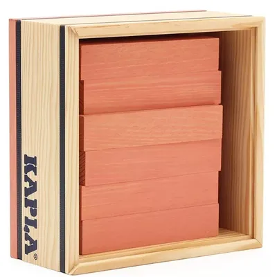 Image de KAPLA C40 Rose 40 QUADRATE, plaquettes en bois rose