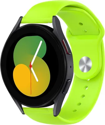 Produktbild von Strap-it Samsung Galaxy Watch 5 - 40mm Sportarmband (Hellgrün)