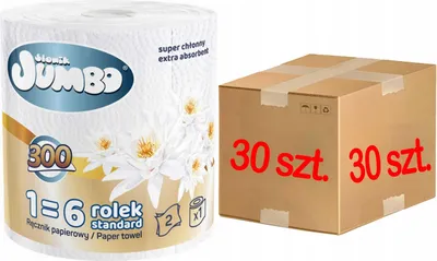 Immagine prodotto di Asciugamano di carta 1R JUMBO MAXI elefante 300 lettera 2W - 30 pz.