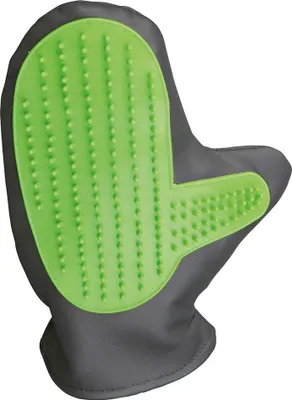 Immagine prodotto di Guanto da toelettatura 11 × 21 cm grigio-verde