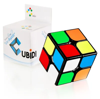 Productafbeelding van CUBIDI® Original Magische Kubus 2x2 - Type Los Angeles | Snelheidskubus met geoptimaliseerde draai-eigenschappen | Magische kubus voor beginners en gevorderden | Geschikt voor speedcubing