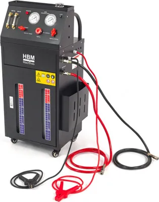 Immagine prodotto di Dispositivo per cambio olio cambio automatico e lavaggio con set di adattatori, ATF Hbm