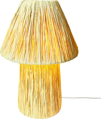 Obrázek produktu pro Boho dekorativní stolní lampa noční lampa Morjan Beige