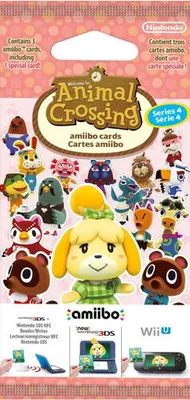 Produktbild von amiibo Karten 3 Stück Animal Crossing Vol. 4