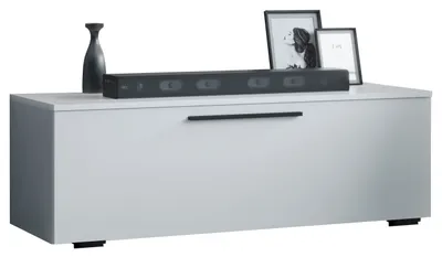 Zdjęcie produktu dla Meble TV | Lowboard | Szafka TV z szerokimi drzwiami składanymi | Wymiary H. 39 x W. 115 x D. 40 cm | Fernseh Meble – Arila M