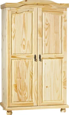 Image de Gends Armoire 2 portes, naturel.