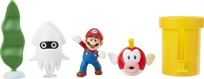 Produktbild von Nintendo Super Mario 5er Figuren Set Underwater Diorama, 6,5 cm