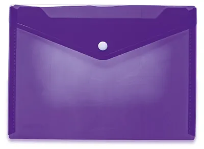 Obrázok produktu pre HERMA 20061 Peňaženka DIN A5 PP Fialová Tlačidlo 25x18 cm