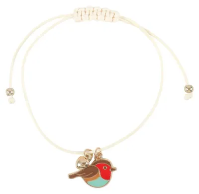 Productafbeelding van Iets anders - "Robin Remembrance" armbandhanger SD11024 (één maat) (in verschillende kleuren)