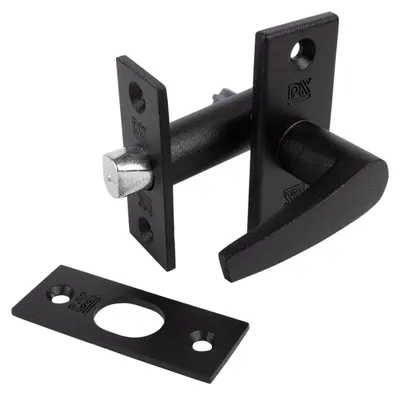 Obrázok produktu pre Zápustná západka čierna 55 / 35 mm - na kus