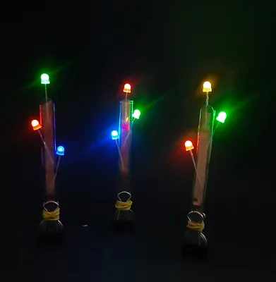 Produktbild von Schul-Set mit LEDs, "LED am Steckerl", für 3 Schüler, Stromkreis, LEDs, Kupferband, Strom-Experimente mit myExperimentSet, Werkpackung