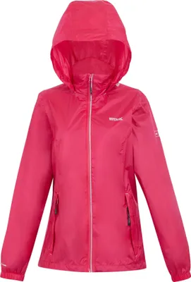 Produktbild von Regatta Corinne IV Regenjacke Damen Wasserdicht mit Kapuze, Farbe:Pop, Größe:42
