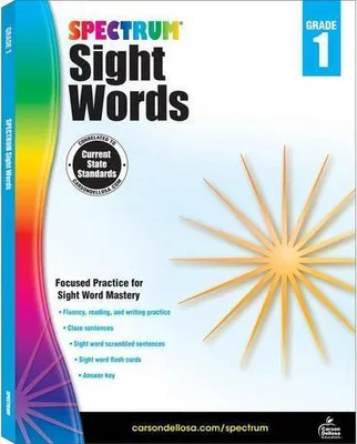 Immagine prodotto di Spectrum Sight Words Grade 1
