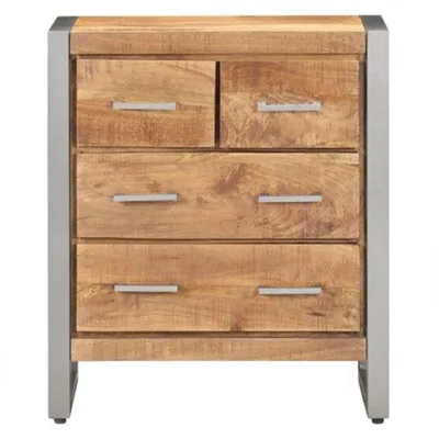 Immagine prodotto di vidaXL Credenza 60x35x70 cm Legno di mango grezzo
