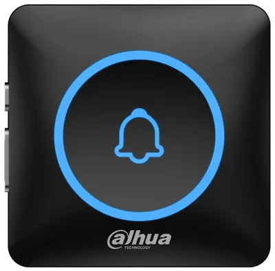 Productafbeelding van DAHUA draadloze deurbel DS3BB, SUB-G frequentie, ingebouwde speaker, zwart, compatibel met CZ-app