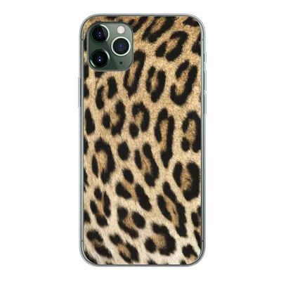 Produktbild von MuchoWow® Handyhülle Schutzhülle Hülle für iPhone 11 Pro Max Panther-Schacht Silikon Softcase Handy Hülle - Schutz