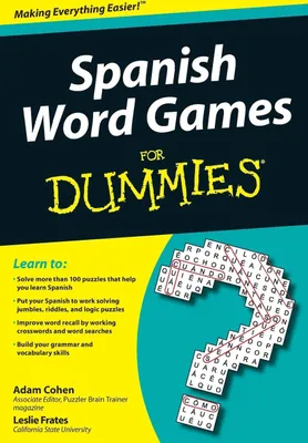 Produktbild von Spanish Word Games for Dummies