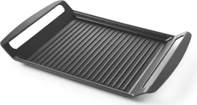 Produktbild von HENDI Grillplatte Induktion geeignet 290x260x35