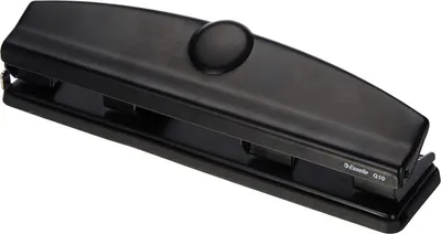 Zdjęcie produktu dla Perforator 4 otwory - na 10 arkuszy - czarny