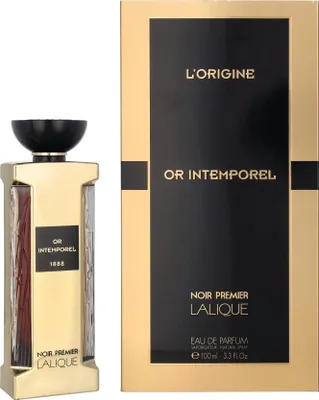 Produktbild von Lalique Or Intemporel, 100 ml, Bergamotte, Schwarzer Pfeffer, Kardamom, Kaffee, Tabak, Violett, Tolu, Patschuli, Vanille, Spray