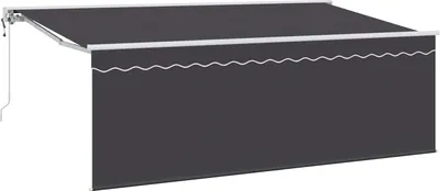 Immagine prodotto di Tenda Retrattile Antracite 400 x 200 cm Poliestere e Alluminio