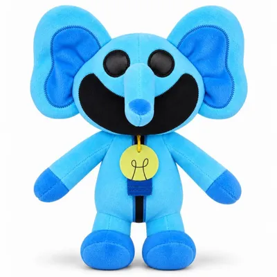 Produktbild von Wiztex Blau Kuscheltier – Bubbaphant Plüschtier Playtime Charakter-Plüschfigur für Kinder Stofftier Geschenk - Game inspiriertes Sammler Spielzeug