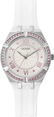 Produktbild von Guess Damen Armbanduhr Quarzuhr SPARKLING PINK GW0032L1
