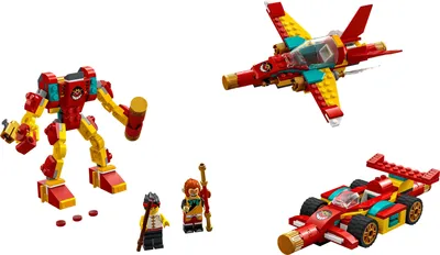 Obrázok produktu pre LEGO Monkie Kid ’s Staff Creations, Stavebnica, 5 rok / roky, Plast, 309 kusov, 475 g