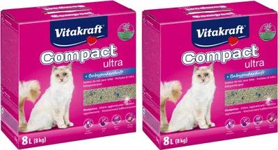 Produktbild von Vitakraft Katzenstreu Compact ultra Plus - 16 kg