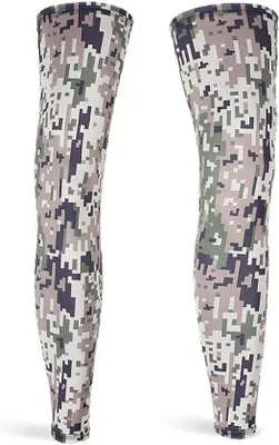 Produktbild von Camouflage Legwarmers Ice Silk mit UPF50+ UV-Schutz - Uni