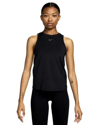 Produktbild von Nike W Nk One Classic Df Tank Black/White Black/White S