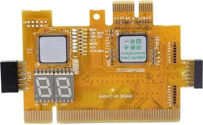 Produktbild von Diagnosekarte für Desktop-PC-Mainboard 4in1