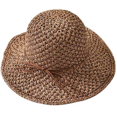 Produktbild von Strohhut Damen,Sonnenhut,Sommerhut,Faltbar